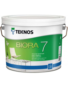 Teknos Biora 7 РМ1 матовая краска для стен 2,7л