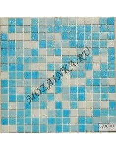 Rose Mosaic Blue Ice мозаика стеклянная