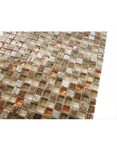 Карамель / Ледо Cozumel мозаика из камня и стекла