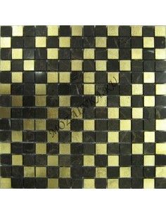 Gold Leaf каменная мозаика "Философия Мозаики"