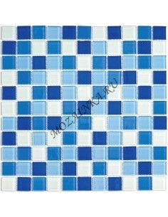 Bonaparte Blue Wave 3 мозаика стеклянная