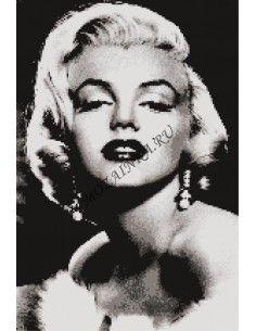 Монро панно из стеклянной мозаики "Философия Мозаики"