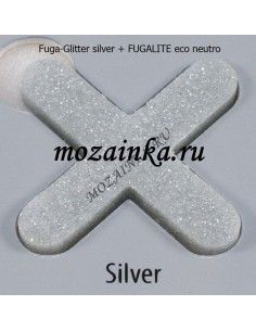 Kerakoll Fuga-Glitter Silver серебрянная добавка для затирки 2