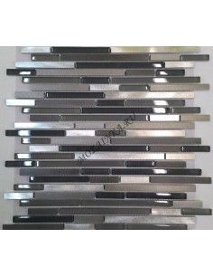 XF256 мозаика из стекла и алюминия "Философия Мозаики"