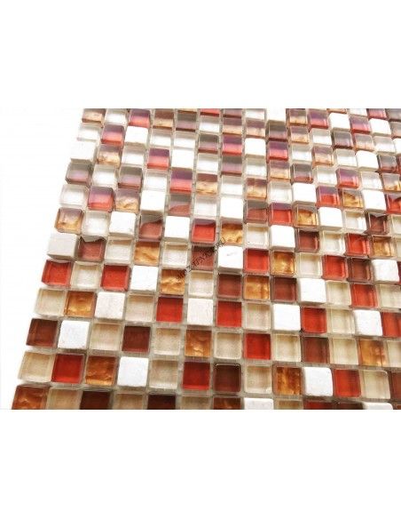 Карамель / Ледо Istanbul 4мм мозаика из камня и стекла