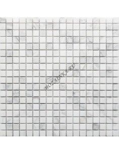 Карамель / Ледо Dolomiti Bianco Mat 15x15 4мм каменная мозаика