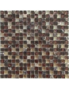 Bronze Emperador мозаика из камня и стекла "Философия Мозаики"