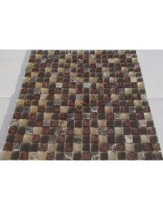 Bronze Emperador мозаика из камня и стекла "Философия Мозаики" 2