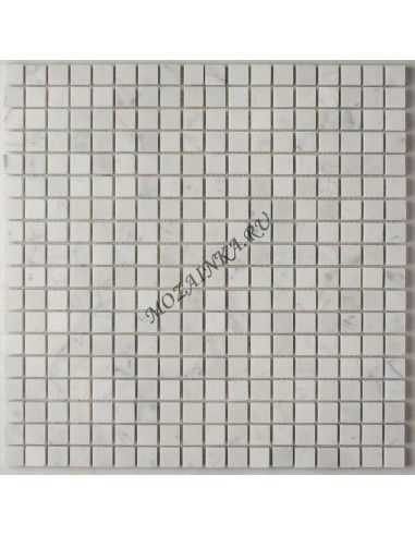 Orro Mosaic Bianco Carrara Pol 15x15 4мм каменная мозаика