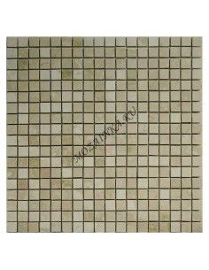 Orro Mosaic Botticino Pol 15x15 4мм каменная мозаика