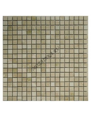 Orro Mosaic Botticino Tum 15x15 4мм каменная мозаика