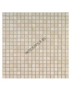 Orro Mosaic Crema Marfil Pol 15x15 4мм каменная мозаика
