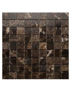 Orro Mosaic Emperador Dark Pol 30x30 7мм каменная мозаика