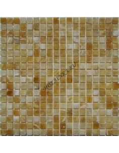 FK Marble M073-15-8P Onyx Yellow мозаика из оникса