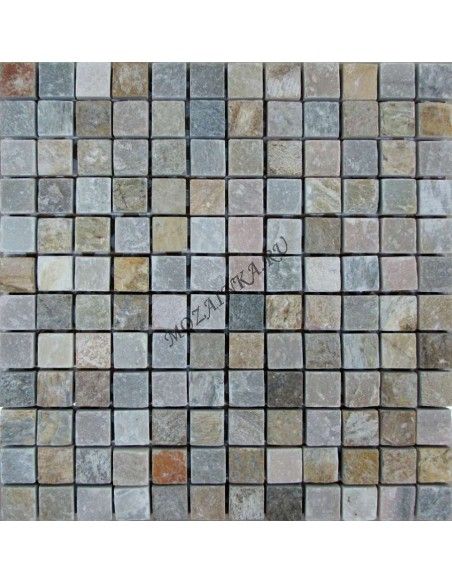 Slate Grey 23 мозаика из сланца "Философия Мозаики"