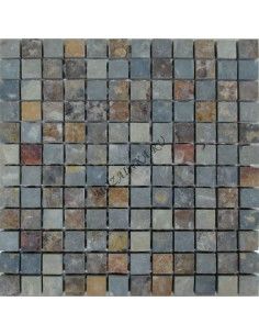 Slate Rusty 23 мозаика из сланца "Философия Мозаики"