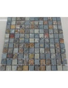 Slate Rusty 23 мозаика из сланца "Философия Мозаики" 2