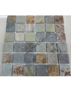 Slate Rusty 48 мозаика из сланца "Философия Мозаики" 2