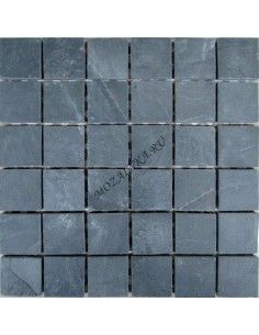 Slate Black 48 мозаика из сланца "Философия Мозаики"
