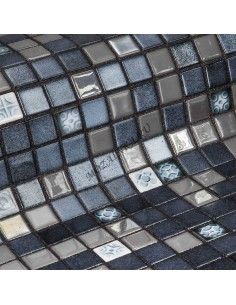 Ezarri Silver Bits мозаика стеклянная