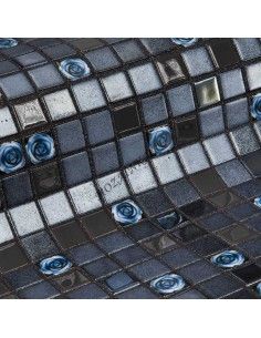 Ezarri Roses мозаика стеклянная