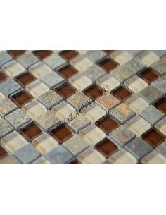 Tonomosaic MMA06 мозаика из сланца и стекла 2