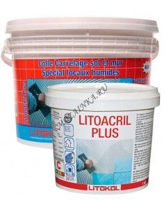 Litokol Litoacril Plus 1 кг клей готовый дисперсионный