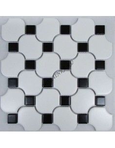 White Wave Octagon мозаика керамическая "Философия Мозаики"
