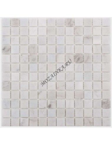 DAO Mosaic DAO-608-23-4 Snow White каменная мозаика