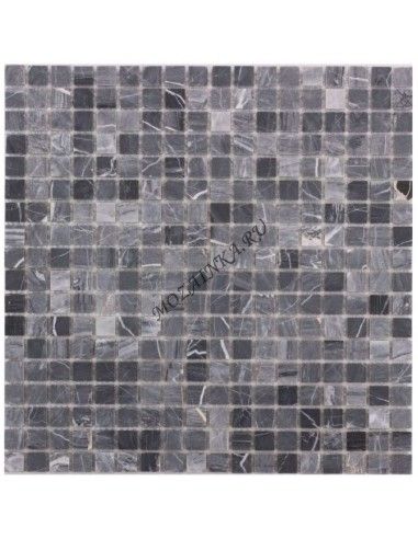 DAO Mosaic DAO-638-15-4 Silver Grey каменная мозаика