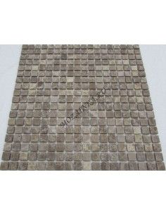 Emperador Light 15-4T каменная мозаика "Философия Мозаики" 2