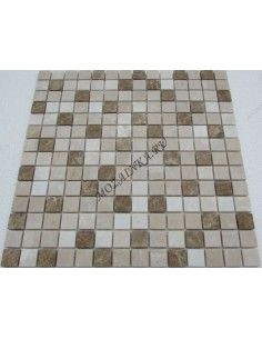 Mix Cream 20-6P каменная мозаика "Философия Мозаики" 2