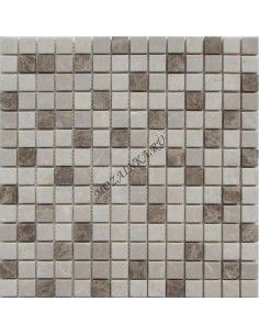 Mix Cream 20-6T каменная мозаика "Философия Мозаики"