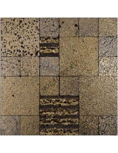 Orro Mosaic Lava Gold мозаика из туфа