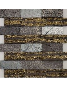 Orro Mosaic Lava Stripe мозаика из туфа