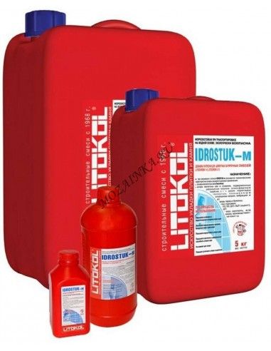 Litokol IDROSTUK - м 0,6 кг латексная добавка для затирки