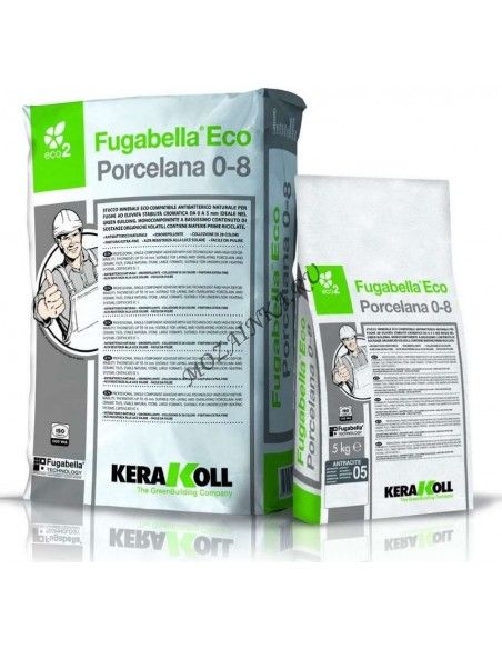 Kerakoll Fugabella Eco Porcelana № 41 Eucalipto затирка цементная