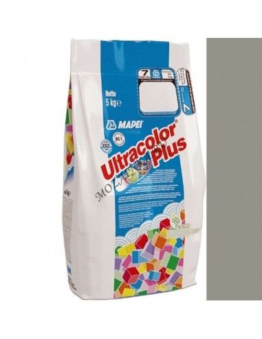 Mapei Ultracolor Plus № 112 Серый 5 кг затирка цементная