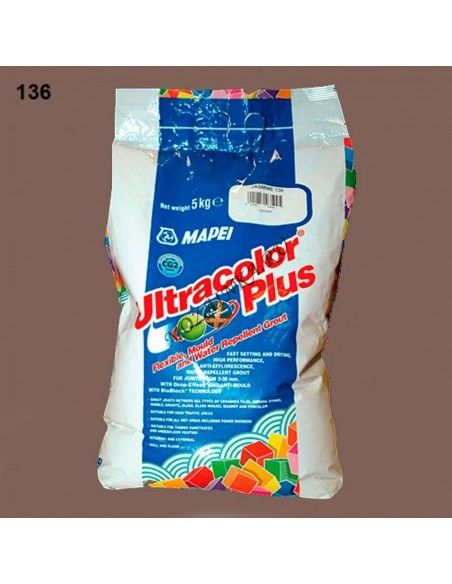 Mapei Ultracolor Plus № 136 Гончарная глина 2 кг затирка цементная