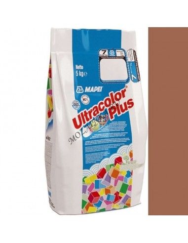 Mapei Ultracolor Plus № 140 Красный корал 2 кг затирка цементная