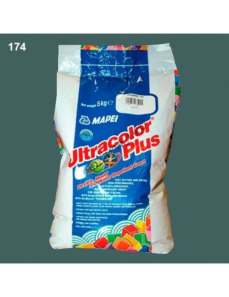 Mapei Ultracolor Plus № 174 Торнадо 2 кг затирка цементная