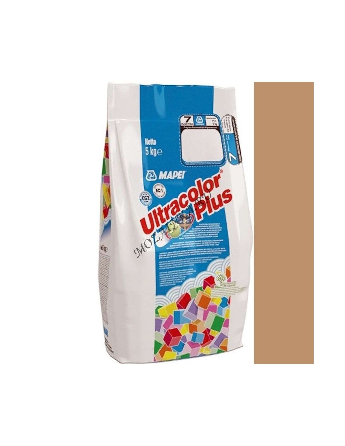 Mapei Ultracolor Plus № 259 Орех 2 кг затирка цементная