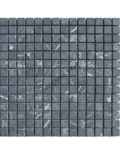 M081-20-8T Nero Marquina каменная мозаика "Философия Мозаики"