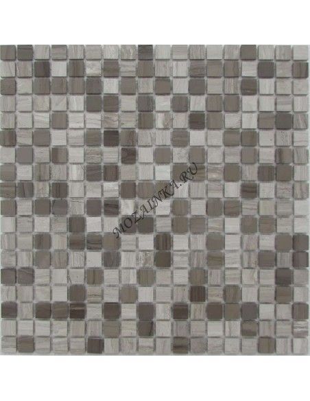 Mix Grey Velvet 15-4P каменная мозаика "Философия Мозаики"