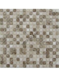 Cappuccino Cream 15-4P каменная мозаика "Философия Мозаики"