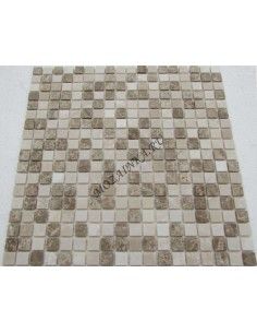 Cappuccino Cream 15-4P каменная мозаика "Философия Мозаики" 2