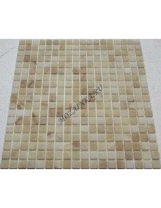 Caramel Onyx 15-4T мозаика из оникса "Философия Мозаики" 2