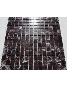 Rosso Levanto 20-6P каменная мозаика "Философия Мозаики" 2