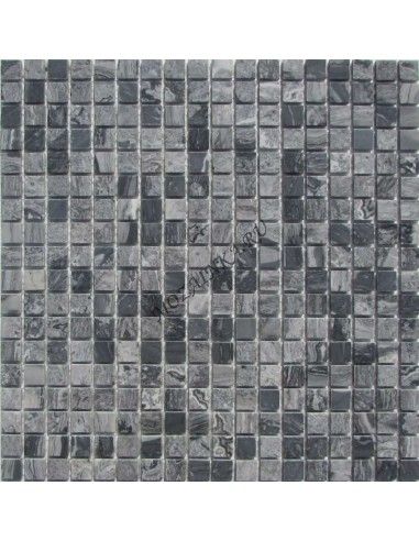 Royal Grey 15-4P каменная мозаика "Философия Мозаики"