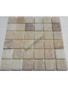M073-48-10T Onyx Yellow мозаика из оникса "Философия Мозаики" 2